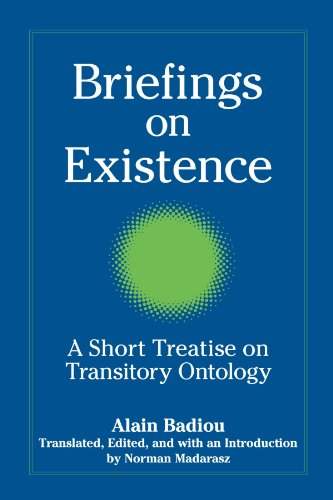 "Entdecke die Essenz des Daseins: Briefings on Existence - Ein kurzer Leitfaden zur transitorischen Ontologie! 📚✨ #Philosophie #KritischeTheorie #Existenz #Ontologie"