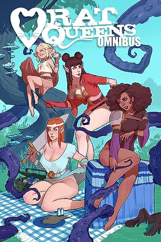 Entdecke das epische Abenteuer der Rat Queens im Omnibus! 🏰💥 Fantastische Freundschaft, Magie und Action warten auf dich! #RatQueens #Comic #Abenteuer #Fantasy #Omnibus