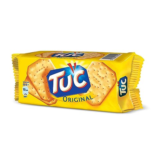 TUC Classic 100g I Salzgebäck I Knabbergebäck I Fein gesalzene Snack-Cracker [PRIME/Sparabo Füllartikel]