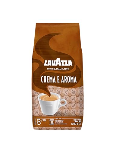 Lavazza, Crema e Aroma, Arabica und Robusta Kaffeebohnen, mit Schokoladigen Aromen, 1 kg [PRIME/Sparabo; für 9,19€ bei 5 Abos]