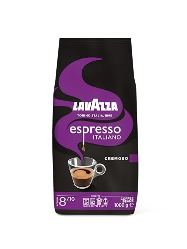 Lavazza, Espresso Italiano Cremoso oder Crema e Gusto Tradizione Italiana, Kaffeebohnen, 1kg [PRIME/Sparabo; für 9,77€ bei 5 Abos]