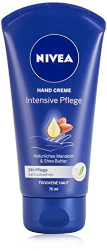 "Verwöhne deine Hände! 🌸 NIVEA Intensive Pflege Handcreme (75 ml) mit Mandel-Öl für intensive Feuchtigkeit & den einzigartigen NIVEA Duft! #Handpflege #NIVEA #Hautpflege"