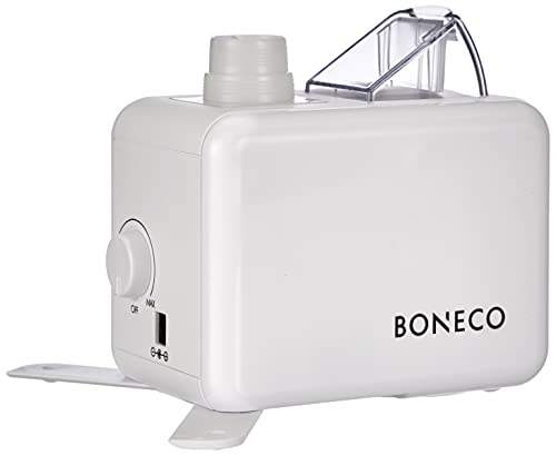 BONECO U7146 Ultraschall Vernebler für 0,5L PET-Flaschen, Auto-Abschaltung, bis 20 m, weiß