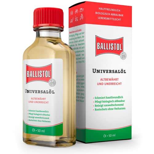 Entdecke das [Prime] Ballistol Universalöl 50 ml – Vielseitige Lösung für Pflege & Schutz! Ideal für Haushalt, Garten & Werkstatt! #Multifunktional #Pflegeöl #Ballistol