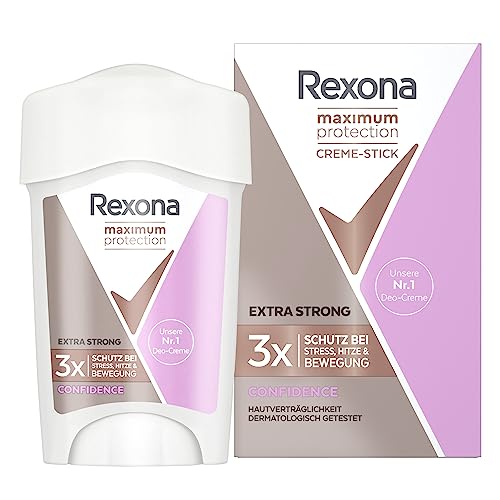 "Erlebe 96h ultimativen Schutz mit Rexona Maximum Protection Deo Creme! 💪 Anti-Transpirant für Stress, Hitze & Bewegung – spüre das Vertrauen! #Rexona #Deo #Schutz #Confidence #Antitranspirant"