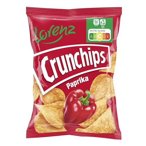 Lorenz Snack World Crunchips Paprika, 16er Pack (16 x 50 g)