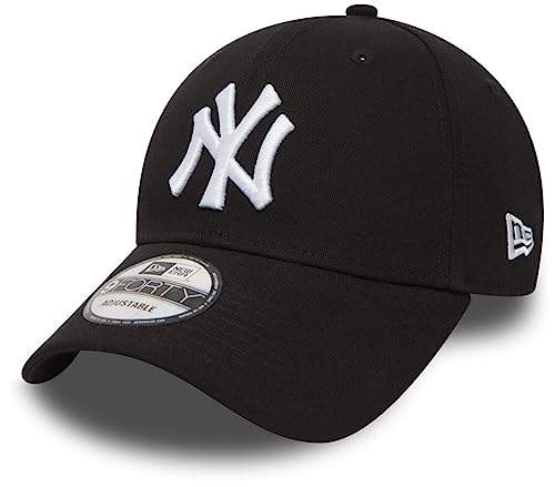 New Era New York Yankees MLB Black White 9Forty Adjustable Cap - One-Size