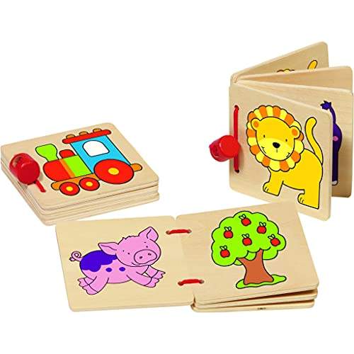 "Entdecke das zauberhafte Goki 59983 Plaatjesboekjes Hout - Kreatives Vergnügen für Kinder! #Goki #Holzspielzeug #Kreativität #Kinderspiel"