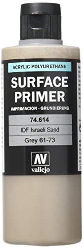 Entdecke Vallejo 074614 Sandgrau 61-73: Perfektes Grau für dein Modell! 🏆 IDF Israeli Sand Grey in 200 ml – Ideal für Detailarbeiten! #Modellbau #Farbe #Vallejo #Grau