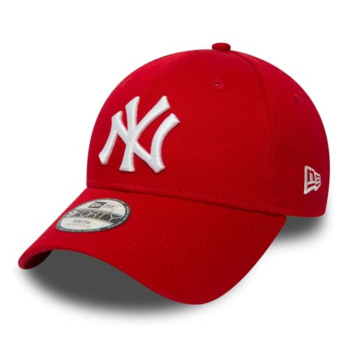 "Stylish & Praktisch: New Era New York Yankees MLB League Red 9Forty Adjustable Cap für Kids! 🧢 #NewEra #Yankees #MLB #CapStyle #KidsFashion"