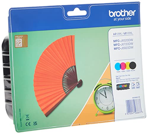 Entdecke den Brother LC-129XL CMYK 4-Pack: Höchste Druckqualität für kreative Projekte! #Druckerpatrone #Brother #Tinte #Druckqualität #Sparen