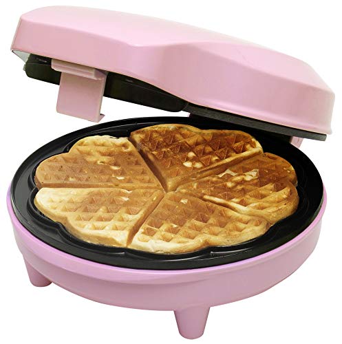 "Verwöhne Deine Sinne mit dem Bestron Waffeleisen im Retro-Design! ❤️ Herzwaffeln leicht gemacht – Antihaftbeschichtung, 700W & leckere Rezeptideen! #Waffeln #Küchenhelfer #Retro #Backen"