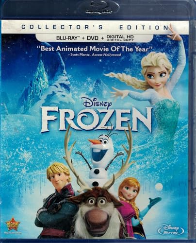 Entdecke die Magie von "Frozen" im Blu-ray+DVD Set (Nordamerika 2014)! Erlebe das Abenteuer von Elsa und Anna! ❄️✨ #Frozen #BluRay #DVD #Disney#Filmklassiker #Familienfilme