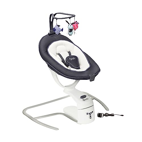 Entdecke die Babymoov Babyschaukel Swoon Motion Zink: 8 melodische Schlafhelfer, 360° Sitzfläche, verstellbare Rückenlehne & Bewegungsmelder! #Baby #Babyschaukel #ElternFeedback #Sicherheit