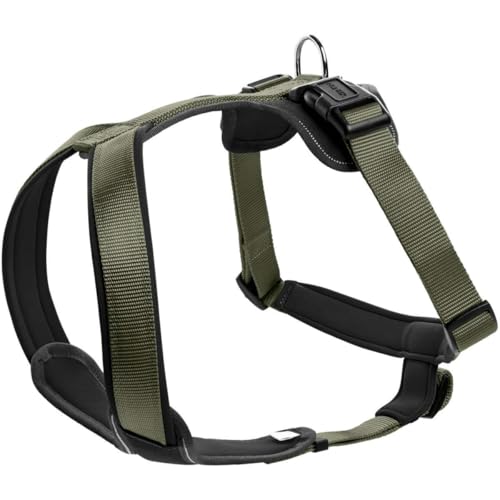 "Entdecke das HUNTER NEOPREN Hundegeschirr in Oliv/Schwarz! Ideal für deinen Hund (Halsumfang: 42 cm, M/1 53-65 cm) – gepolstert mit Neopren für ultimativen Komfort! 🐾 #Hundezubehör #HUNTER"