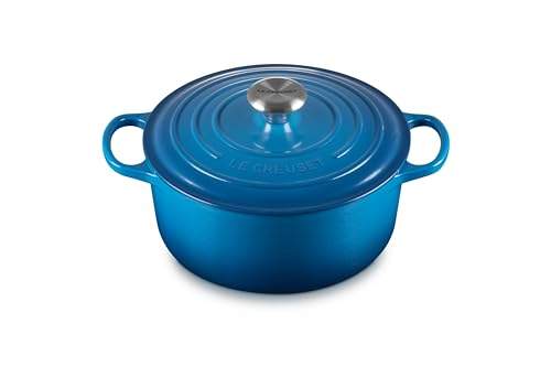 📍 **Le Creuset Signature Gusseisen-Bräter mit Deckel, Ø 24 cm, Rund, Für alle Herdarten und Induktion geeignet, Volumen: 4,2 l, 4,305 kg, Marseille**