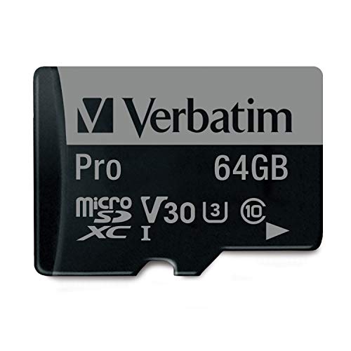 "Entdecke die Verbatim Pro U3 Micro SDXC 64 GB: Perfekt für 4K Ultra HD Video! Ideal für Action-Cams, Smartphones & mehr – Speichere deine Abenteuer! #MicroSD #4K #Verbatim #ActionCam"