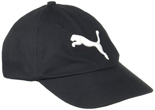 PUMA ESS Cap, schwarz, Big Cat, Herren, trendige Sportmütze für Alltag und Freizeit