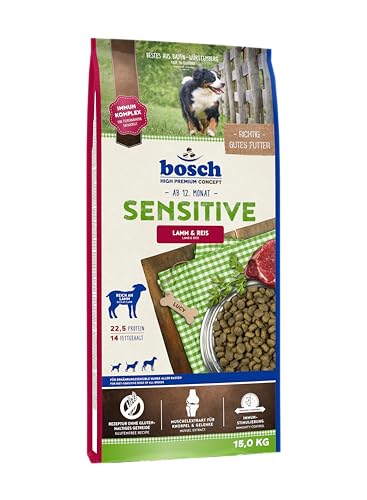 "Entdecke Bosch HPC Sensitive Lamm & Reis – das perfekte Trockenfutter für ernährungssensible Hunde! 🐾 Ideal für alle Rassen. 1 x 15 kg – Deine beste Wahl für gesunde Ernährung! #Hundezubehör #Hundefutter"