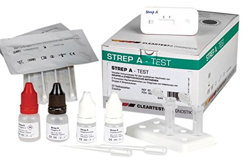 CLEARTEST 09746020 Strep A Kassettentest (5-er Pack)