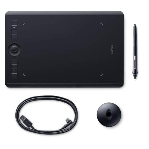 Entdecke das Wacom Intuos Pro Medium Grafik-Tablett mit Bluetooth! Perfekt für digitales Zeichnen & Fotoretusche. Hohe Drucksensitivität & anpassbare Tasten. #Wacom #GrafikTablet #Kreativität