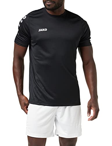 "Entdecke die neuen JAKO Herren Team Fußballtrikots in Schwarz – ideal für jeden Kick! Jetzt in 3XL EU erhältlich! ⚽️ #Fußball #JAKO #Sportmode #Trikots"