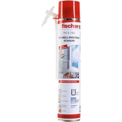 "🔨✨ Entdecke den fischer PU S 750 Schnell-Montageschaum: ideal für Verfüllung, Dämmung & Isolierung! Inkl. Adapter für sofortigen Einsatz – perfekter Bauschaum für jedes Projekt! #Bauschaum #Isolierung"