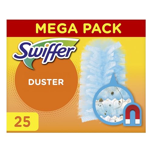 „Entdecken Sie den Swiffer Staubmagnet Nachfüllpack: 5x5 Tücher für 3x mehr Staub- & Haaraufnahme! 🧹💨 Vergessen Sie herkömmliche Methoden! #Sauberkeit #Hauspflege #Swiffer“