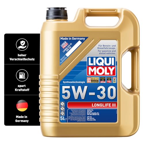 "Entdecken Sie LIQUI MOLY Longlife III 5W-30 | 5 L | Hochwertiges Synthesetechnologie Motoröl für maximale Leistung! 🚗💨 Art.-Nr.: 20647 | #Motoröl #LIQUIMOLY #AutoWartung"