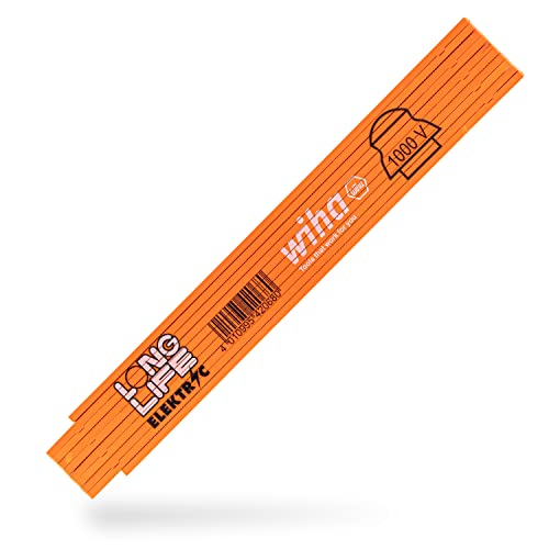 Entdecken Sie den Wiha Elektriker Gliedermaßstab Longlife® (42068) – Ihr zuverlässiger 2 m Zollstock in Orange! Perfekt für Profis! #Wiha #Messwerkzeug #Elektriker #Zollstock #Handwerk