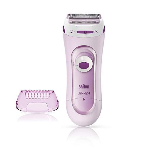 Braun Silk-épil Lady Shaver, Kabelloser damenrasierer elektrisch, Elektrischer Rasierer und Trimmer, rasierer damen intimbereich, Wet&Dry, 5100, pink