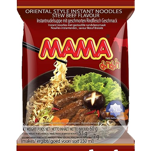 Entdecke den MAMA Instant Nudeln Rindfleisch Multipack (30 x 60 g) – der perfekte Snack für Nudel-Liebhaber! 🍜✨ #InstantNudeln #Rindfleisch #SnackTIME #FoodieDelight