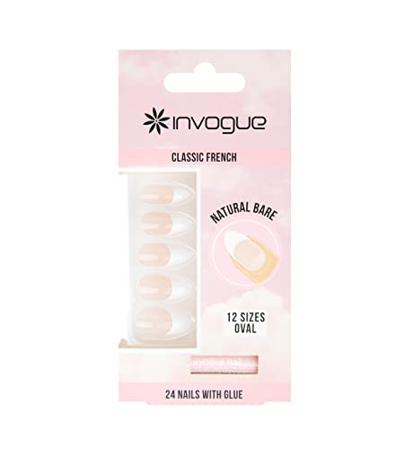 Entdecke die perfekten Acryl Oval Nägel im 24-Stück Set: Stilvolle französische Bare-Optik für jedes Nail-Art-Projekt! 💅✨ #AcrylNägel #NailArt #FrenchManicure #SchöneNägel