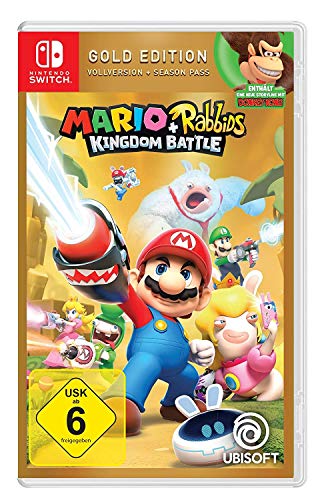 🌟 Entdecke das ultimative Abenteuer! Mario & Rabbids Kingdom Battle - Gold Edition für Nintendo Switch 🕹️✨ Hol dir jetzt die besten Bosskämpfe und Taktiken! #Gaming #NintendoSwitch #MarioRabbids