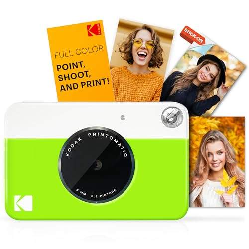 "🎉 KODAK Printomatic: Die farbenfrohe Sofortbildkamera für unvergessliche Momente! 📸 5MP, tragbar, kreative Geschenke & Klebefotos - Ideal für Geburtstage & Feiertage! #KODAK #Sofortbild #Geschenkideen"