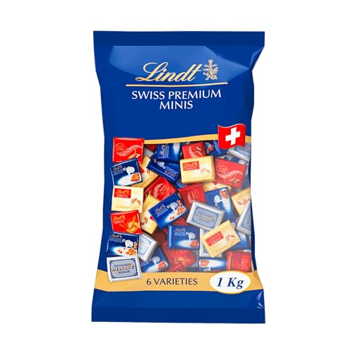 "Genieße die unwiderstehliche Lindt Schokolade Swiss Napolitains - 1 kg pures Schokoladenglück! 🎉📦 Lieferung zwischen 29.11 und 3.12. Perfekt für Geschenke! #Lindt #Schokolade #Prime"