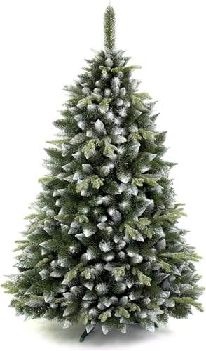 AmeliaHome Künstlicher Weihnachtsbaum 150 cm Tannenbaum Christbaum Kiefer PVC Weihnachtsdeko Diana