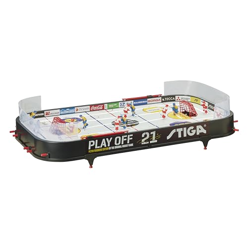 🏒 STIGA Eishockey Tischspiel „Playoff 21“ – Spannender Spaß für Jung und Alt! 🌟 Erlebe die besten Duelle Schweden gegen Kanada! #Eishockey #Tischspiel #Familienfun #Playoff21