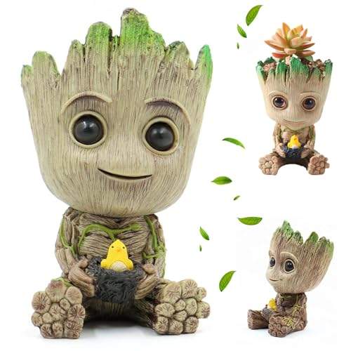 "Entdecke den niedlichen Baby Groot Blumentopf (15x8,5x8,5cm) 🌱✨ – Die perfekte Actionfigur aus Filmklassikern! #Deko #Geschenkidee #Garten #Schreibtisch #Aquarium #BabyGroot"