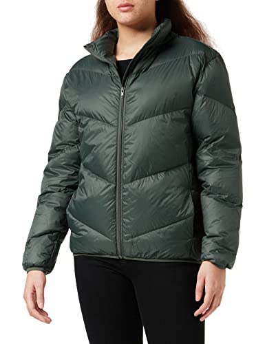 SPARKZ COPENHAGEN Damen AVA Puff Short Jacke, Grün (Evergreen 858), 34 (Herstellergröße: Small)