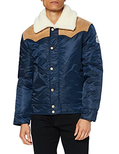 Kings of Indigo Herren Jimmu Jacke, Blau (Navy 8112), Medium (Herstellergröße:M)