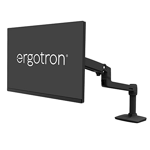 "Erlebe ultimativen Komfort: ERGOTRON LX Monitor Halterung in Schwarz – Premium Tischbefestigung für 34 Zoll Bildschirme (3.2–11.3 kg, VESA) mit innovativer CF-Technologie! #MonitorArm #Ergonomie #Arbeitsplatz"