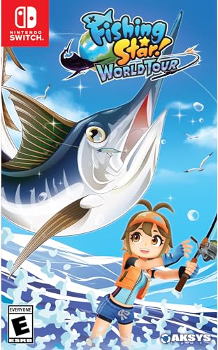 "Entdecke die Abenteuer von Fishing Star World Tour (輸入版:北米) für Switch! 🌊🎣 Tauche ein in die spannendsten Angelabenteuer! #FishingStar #NintendoSwitch #Gaming"