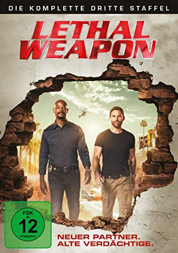 "Erlebe die Action hautnah: Lethal Weapon - Die komplette dritte Staffel auf 3 DVDs! 🔥🚔 #LethalWeapon #ActionSerie #DVDKlassiker"