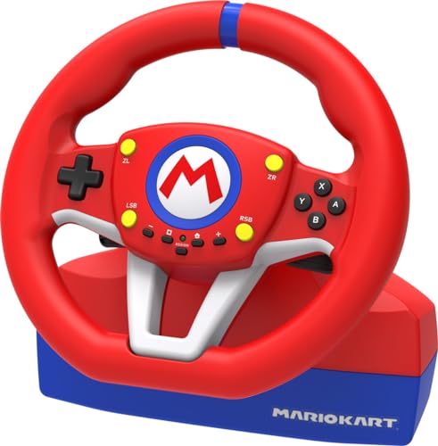 "Erlebe ultimativen Rennspaß mit dem HORI Mario Kart Lenkrad Mini für Nintendo Switch/PC! 🚗✨ Hol dir deinen Siegesvorsprung! #MarioKart #NintendoSwitch #Gaming"