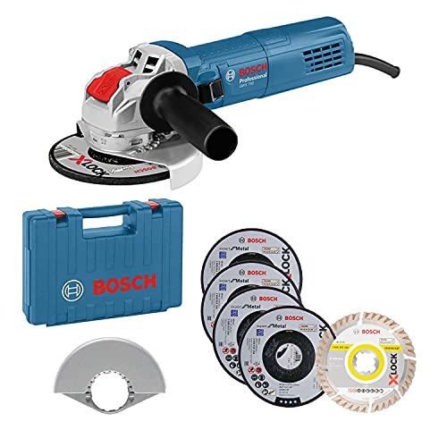 "Entdecke den Bosch Professional GWX 750-125 Winkelschleifer mit X-LOCK! 💪 Inkl. 5 Trenn- & Schruppscheiben, Schutzhaube & Handwerkoffer! Perfekt für Profis! #Bosch #Werkzeug #AmazonExclusive"