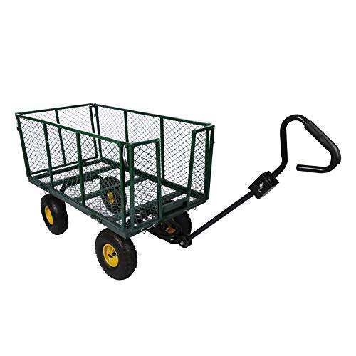 Entdecken Sie den Wiltec Transportwagen bis 550 kg! 🌟 Multifunktionaler Gartenwagen mit abnehmbarer Plane, ideal für Rasen & Kies. Perfekt für alle Outdoor-Abenteuer! #Bollerwagen #Transportwagen #Garten