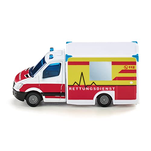 🚑 Siku 1536 Rettungswagen: Ein vielseitiges Spielzeugfahrzeug für Kinder aus Metall/Kunststoff in Rot/Gelb/Weiß! #Spielzeug #Rettungswagen #Siku #Kinderspielzeug #Fahrzeugliebe