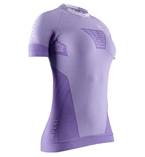 "Entdecke das X-Bionic Laufshirt für Frauen in strahlendem Lavendel: Das perfekte Speed Shirt für deine nächsten Abenteuer! 🌸🏃‍♀️ #Laufshirt #Xbionic #Sportmode #FrauenSport #BrightLavender"