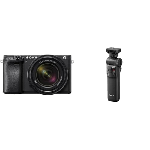 "Entdecke die Sony Alpha 6400: Spiegellose APS-C Kamera mit 18-135mm Zoom! Blitzschneller Autofokus, neigbares Display für Vlogging & praktischer Bluetooth-Handgriff! #SonyAlpha #Vlogging"